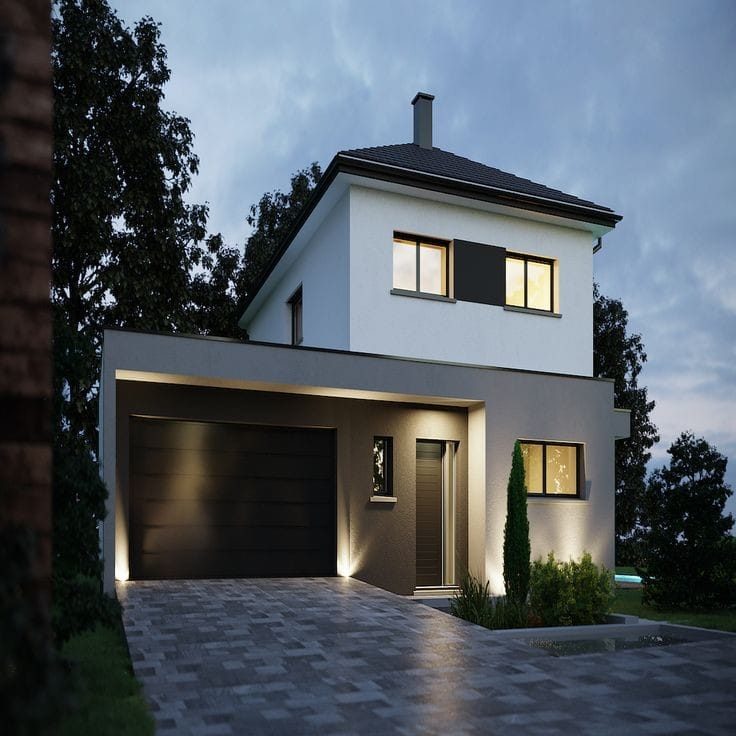 Cabin 40 — konsept dış cephe görseli