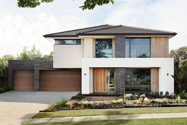 Grove House — konsept dış cephe görseli